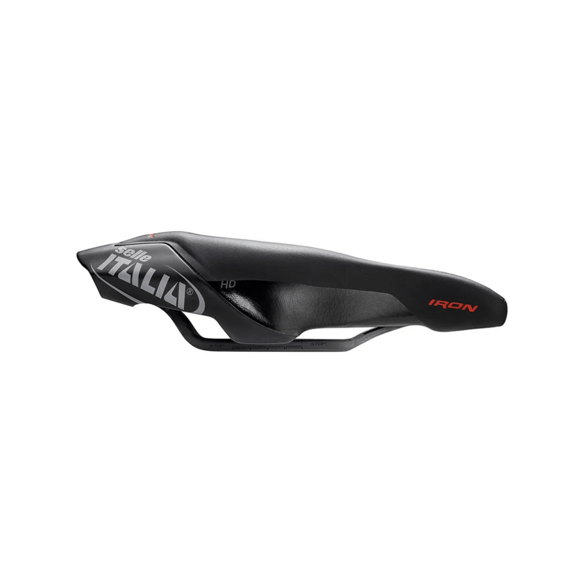Selle Italia Eisen Evo Superflow SD Sattel Schwarz