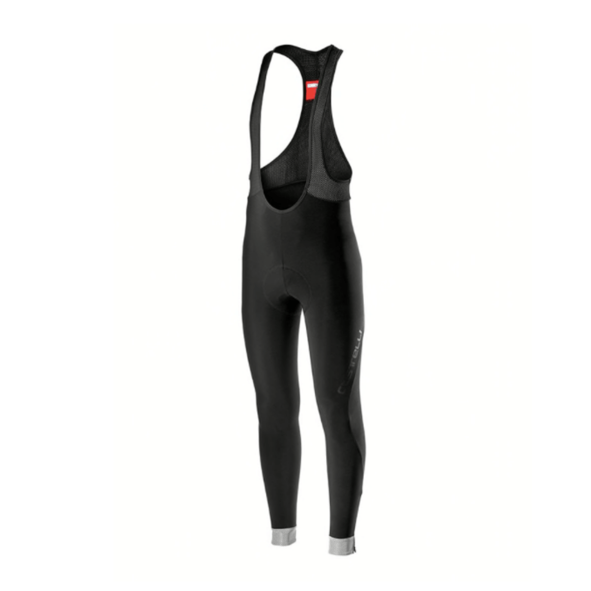 Castelli Tutto Nano Lange schwarze Trägerhose, Größe M