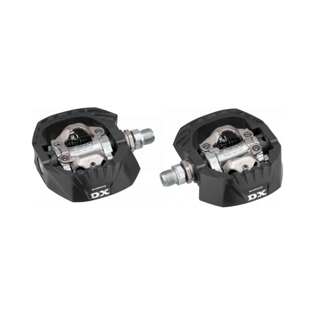 Shimano PD-M647 MTB Pedale Schwarz Silber