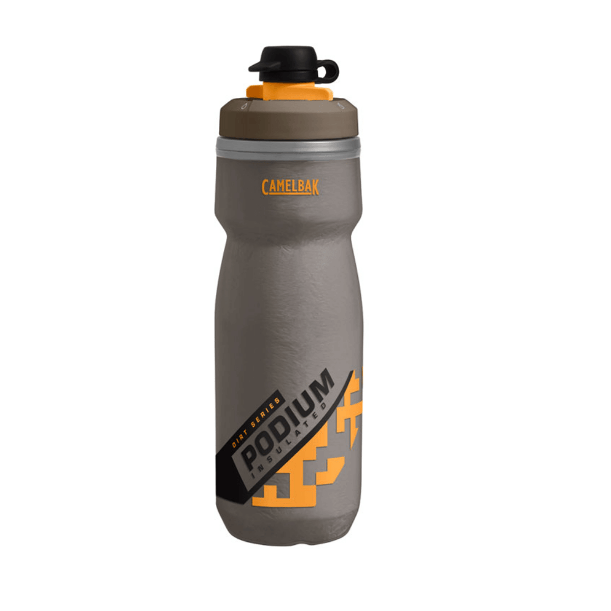 Camelbak Podium Chill Dirt Series 0.6L schwefelgraue Flasche