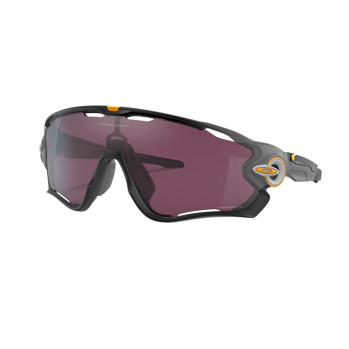 Oakley Jawbreaker Goggles Mattschwarz Dunkelgrau Prizm Road Schwarze Gläser Black