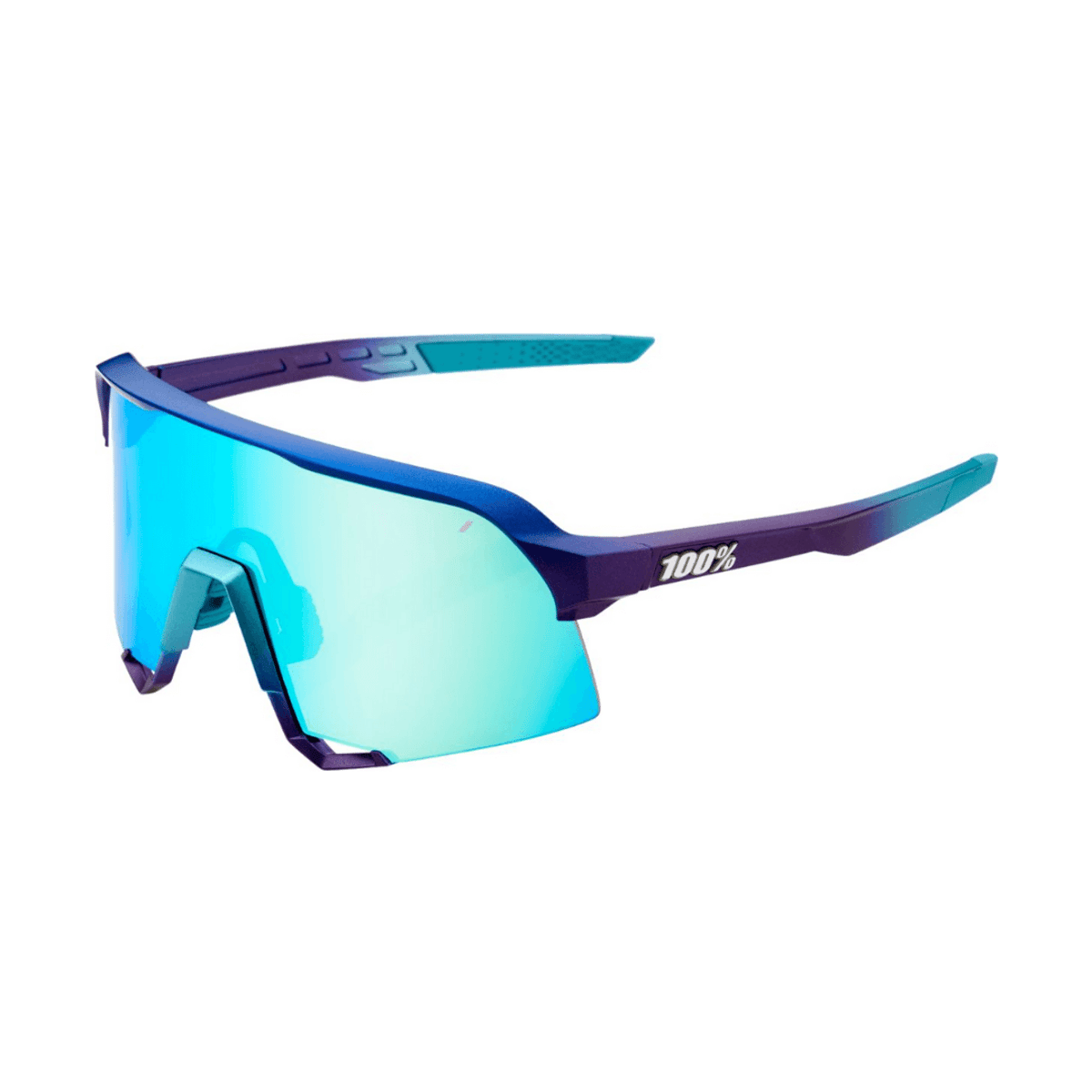 100% S3-Brille - Matt Metallic Into the Fade Topaz Blue