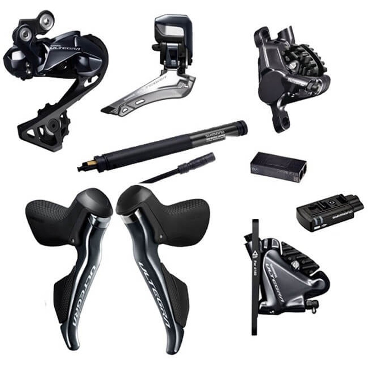 Shimano Ultegra DI2 Disc R8070 Elektronik Kit 2x11