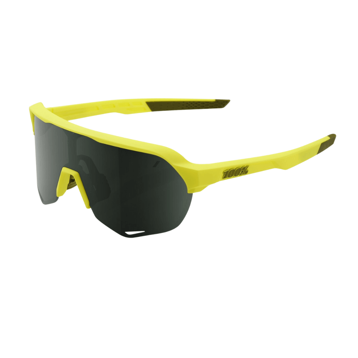 100% S2 Soft Tact Banana Brille - Graugrüne Linse