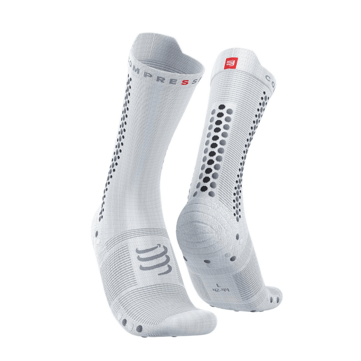 Compressport Pro Racing V4.0 Bike Socken Weiß, Größe Größe 1