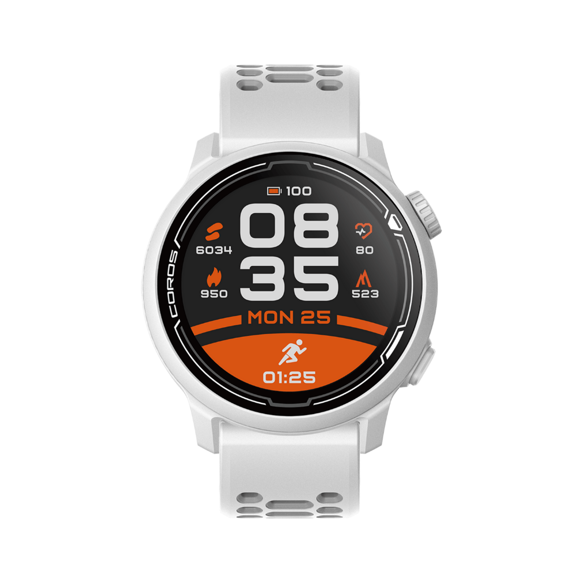 Coros Pace 2 Premium GPS Uhr Weiß