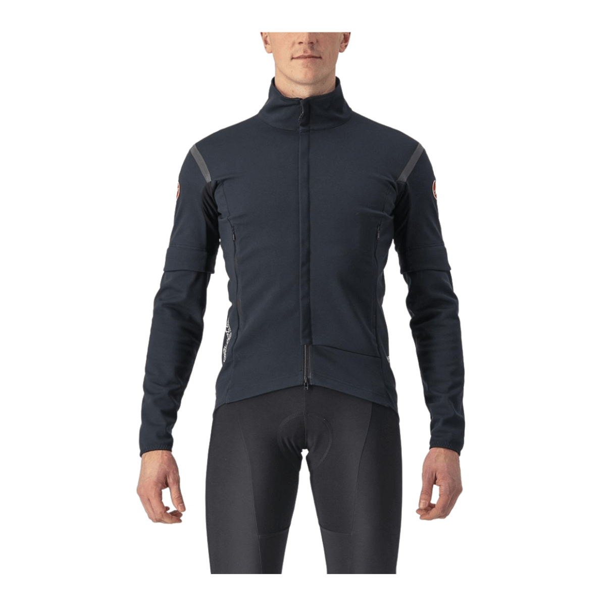 Jacke Castelli Perfetto Ros 2 umwandelbar Schwarz, Größe M