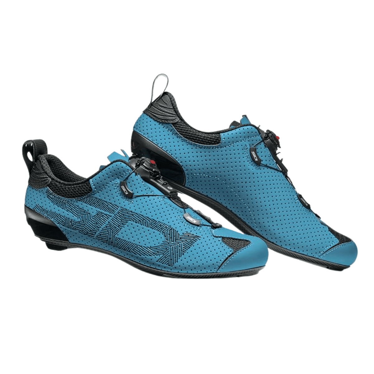 Schuhe Triathlon Sidi Tri-Sixty Blau Grün, Größe 41