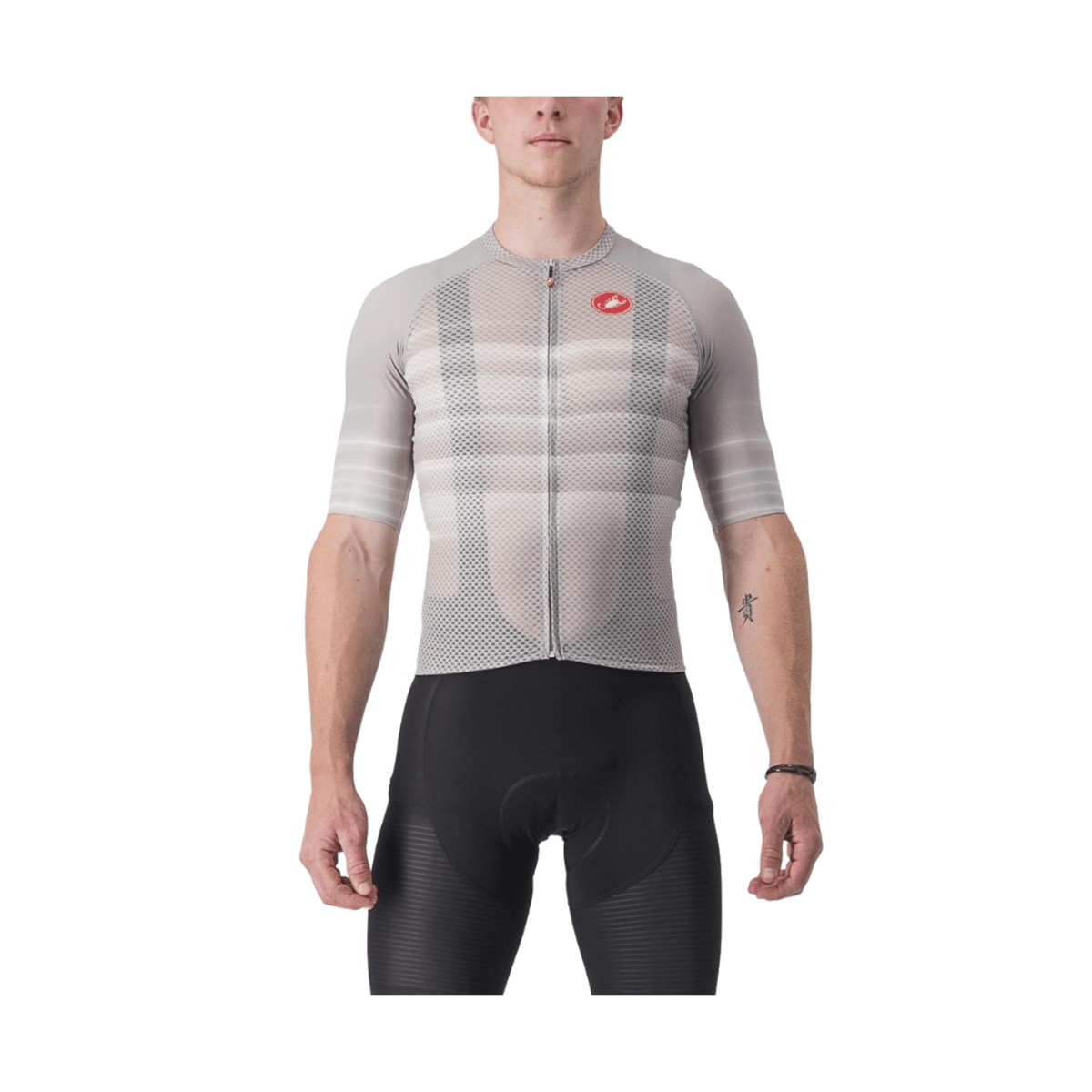 Trikot Castelli Climbers 3.0 SL2 Kurzarm Grau, Größe L