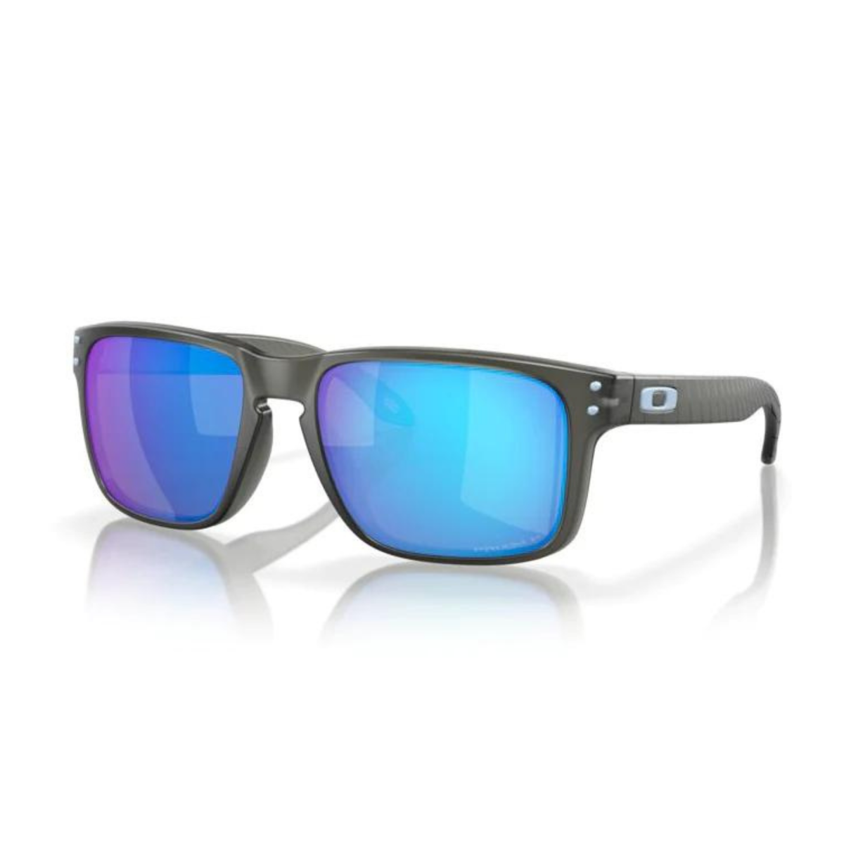 Sonnenbrille Oakley Holbrook Matte graue blaue Gläser