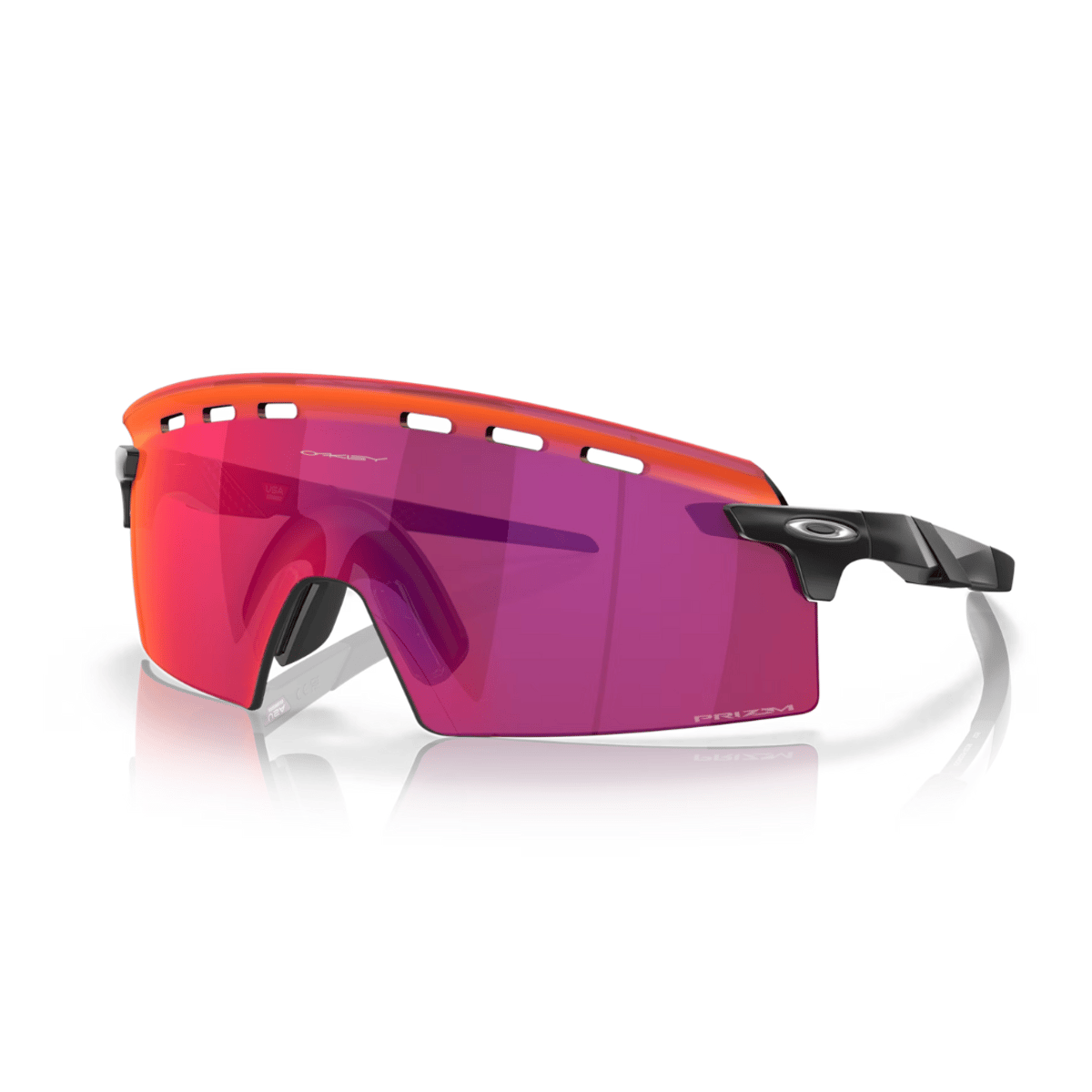 Brillen Oakley Encoder Strike Vented Schwarz Rot
