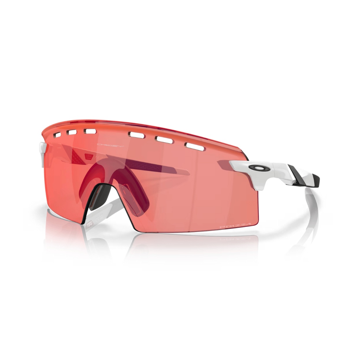 Brillen Oakley Encoder Strike Vented Weiß-Orange