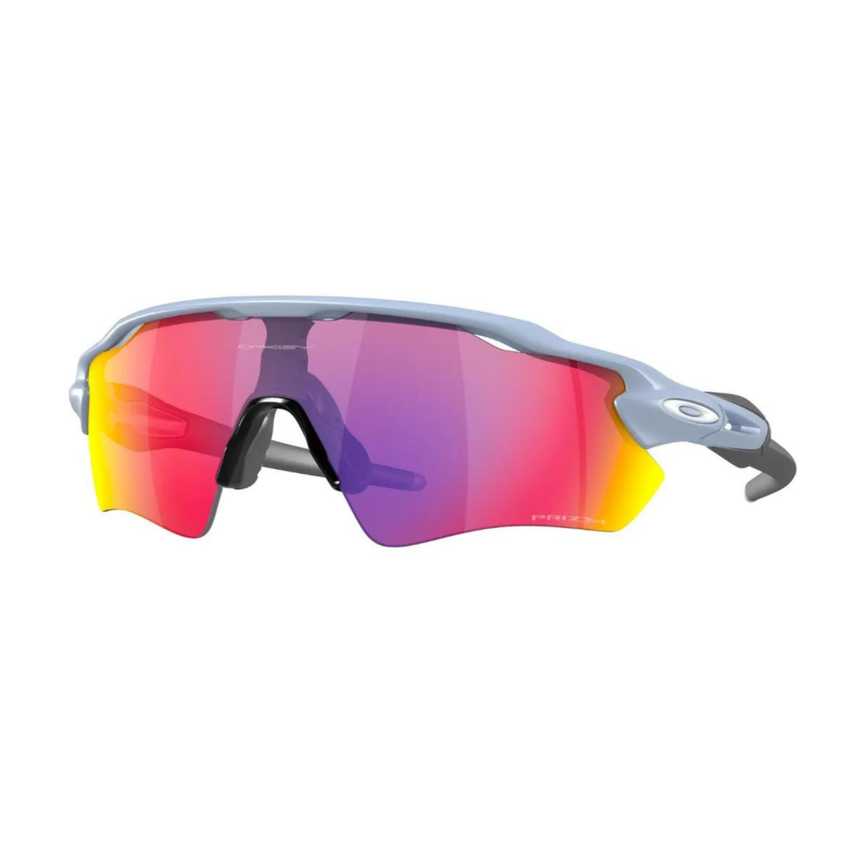 Brille Oakley Radar EV Path Grau Gläser Prizm Road Mehrfarbig