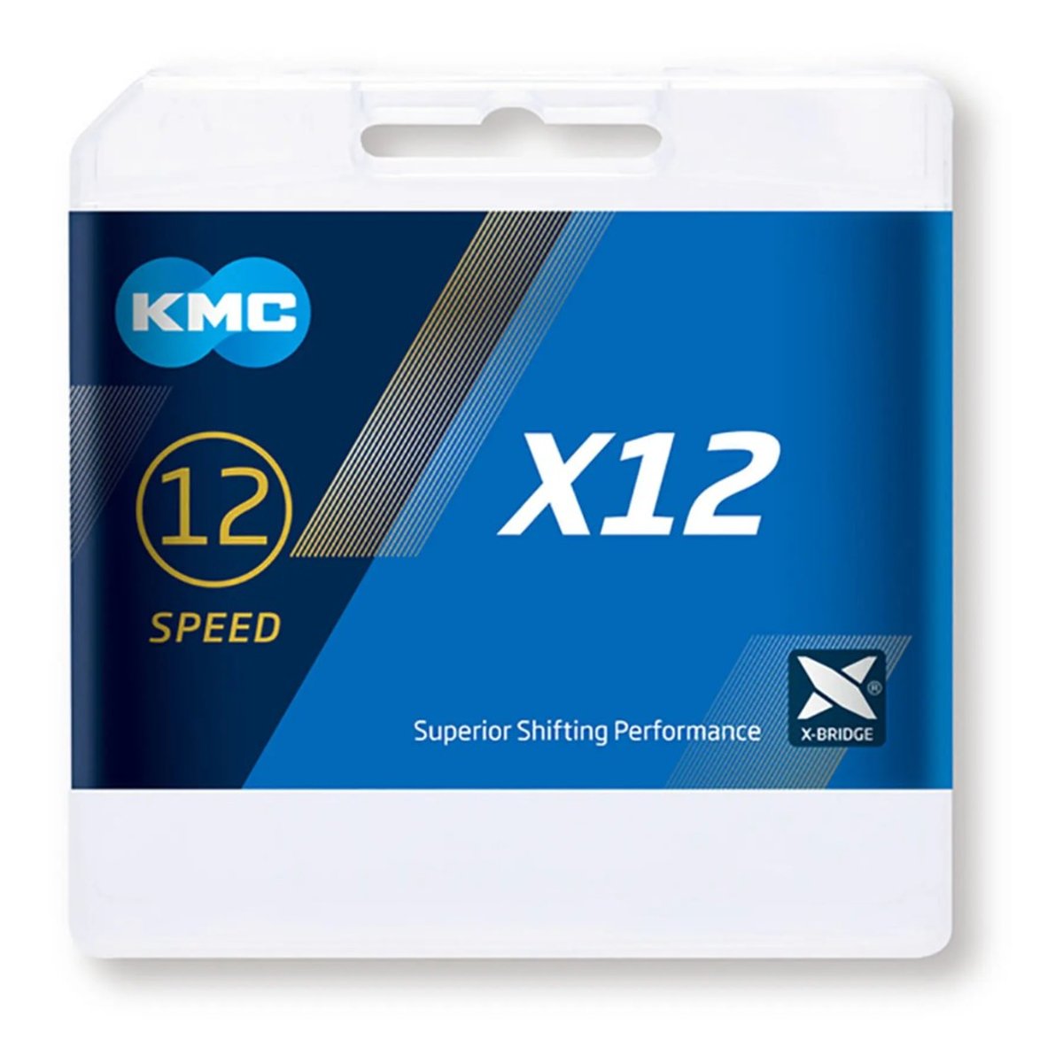 KMC X-12 Kette 12-fach 126 Glieder silber/schwarz