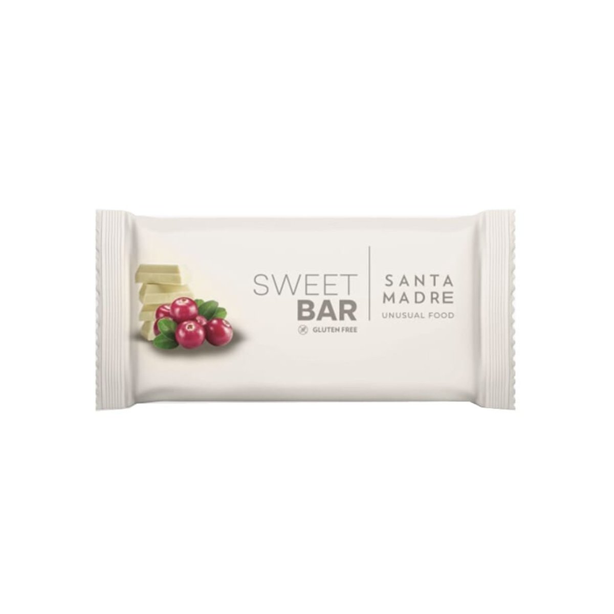 Energieriegel Santa Madre Sweet Bar Weiße Schokolade und Blaubeeren
