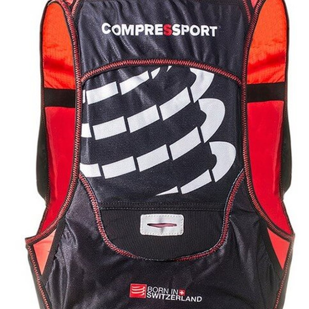 Compressport Trinkweste rot / schwarz Herren