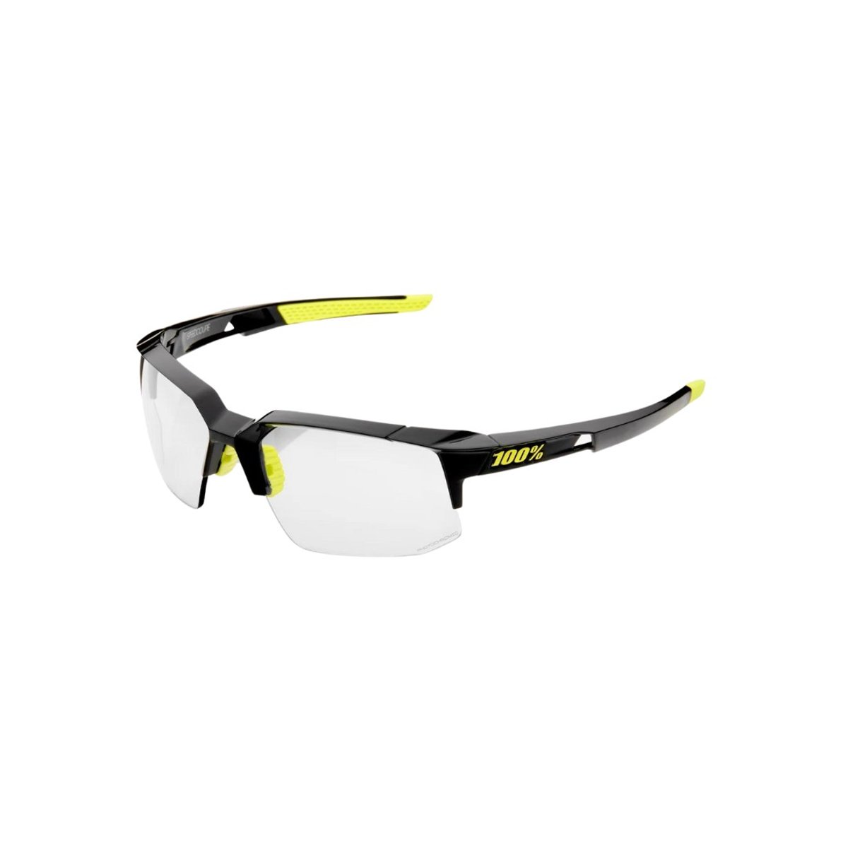100% SPEEDCOUPE Photochromic Schwarz Gelbe Brille
