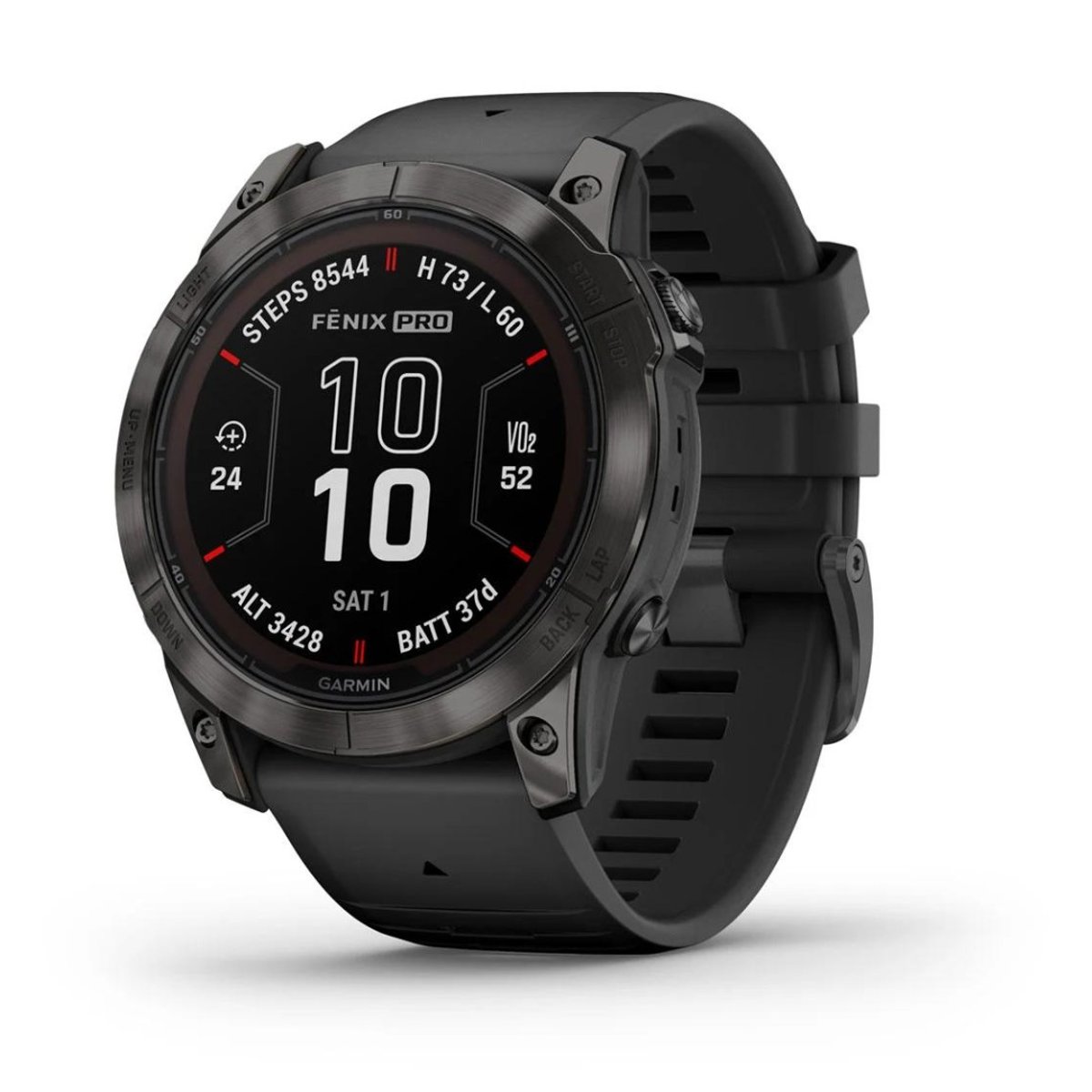 Uhr Garmin Fenix 7X Pro Sapphire Solar Schwarze