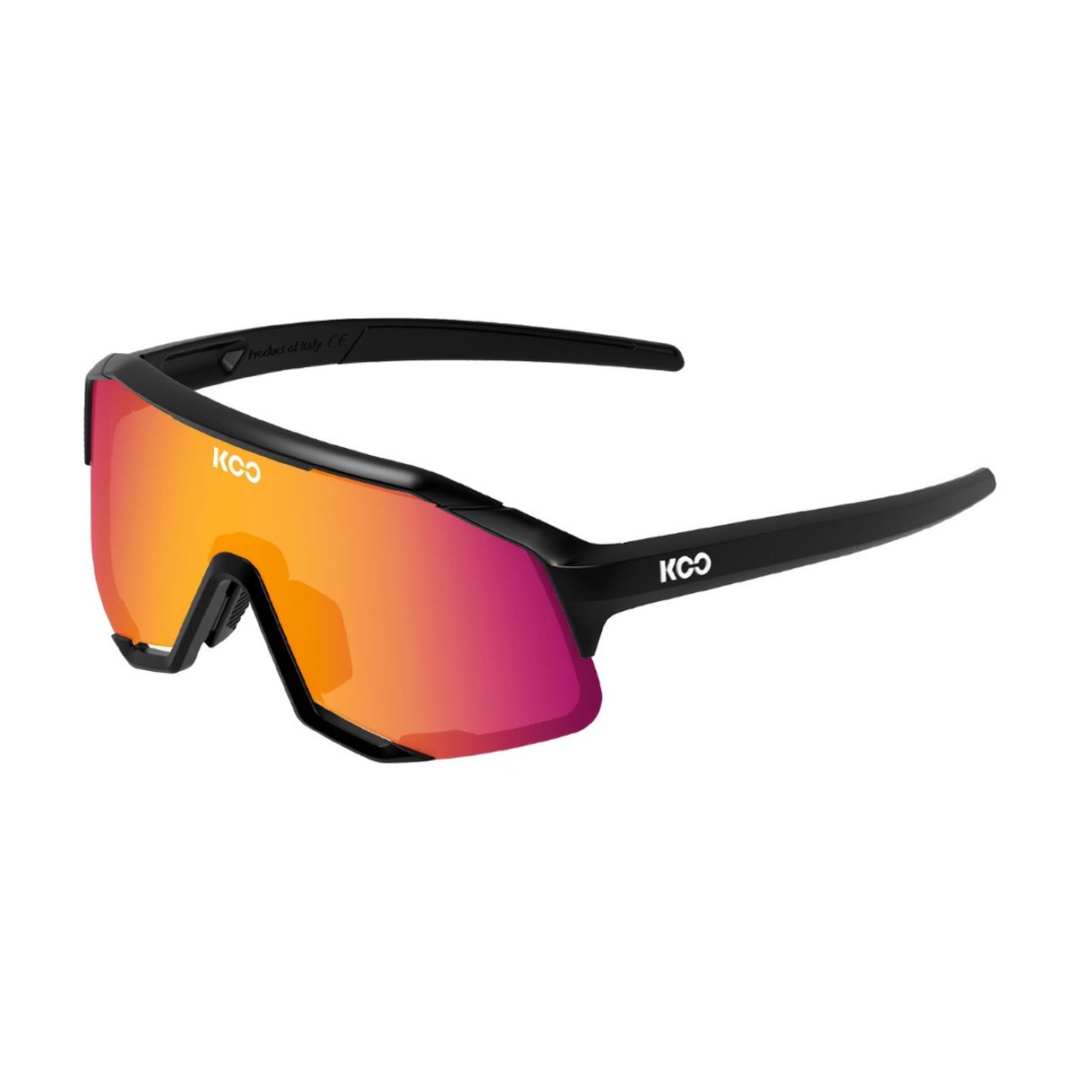 KOO Demos Schwarz Orange Brille