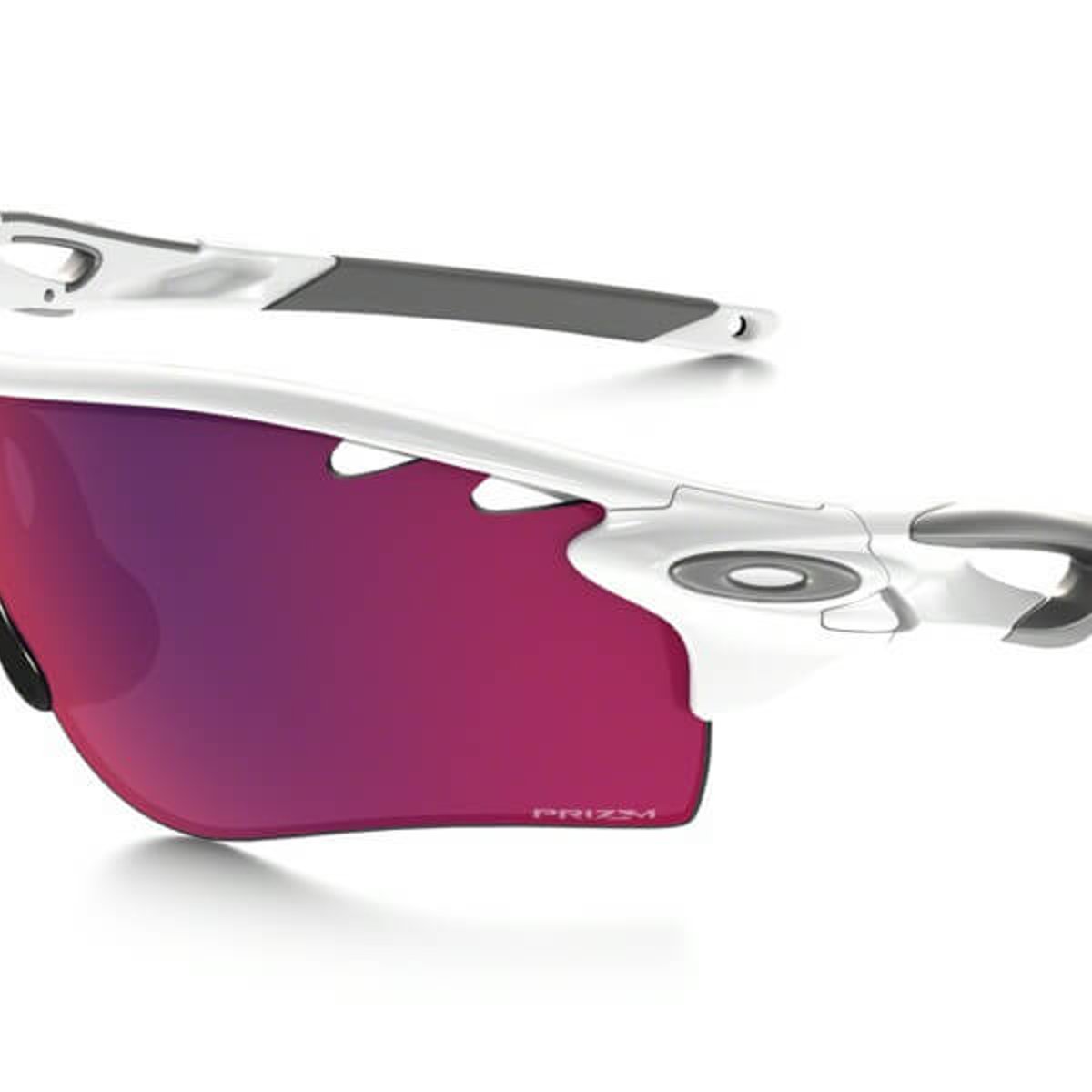 Oakley Radarlock Path polierte weiße Prizm Brille