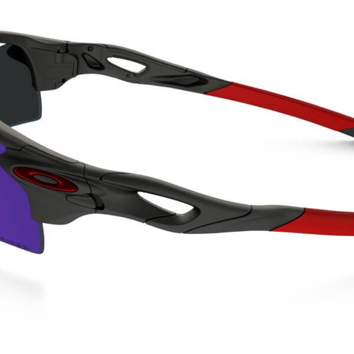 Oakley Radarlock Path Polarisierte mattschwarze Sonnenbrille
