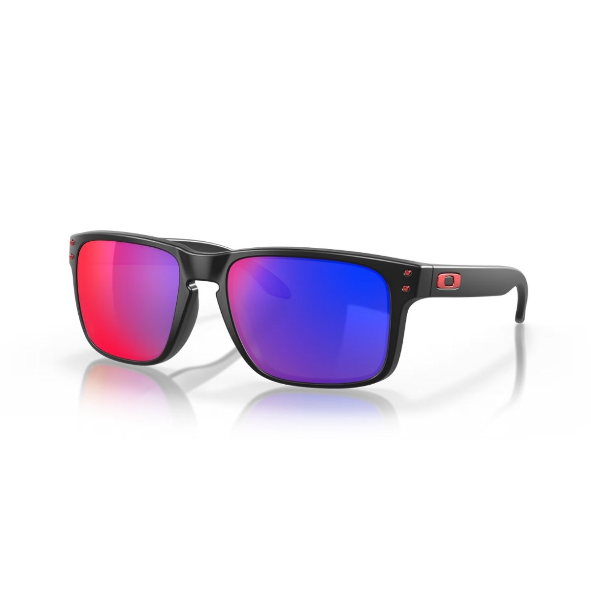 Oakley Holbrook Schwarz Rote Brille