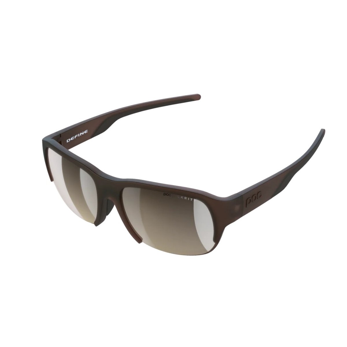 POC Define Dunkelbraune Brille mit Braunen Gläsern