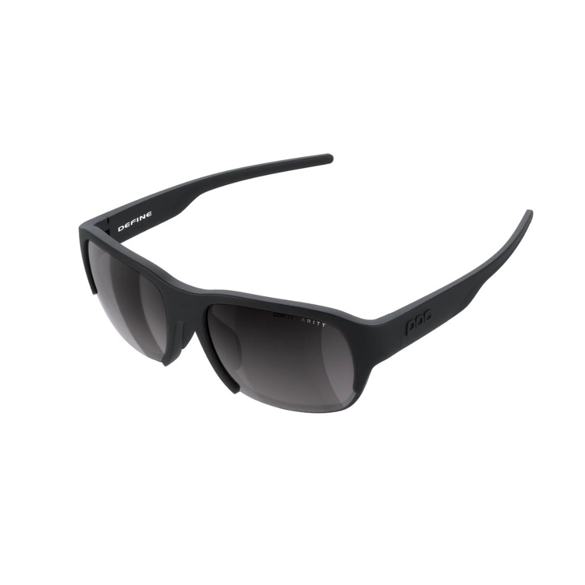 POC Define Schwarze Brille mit Schwarzen Gläsern