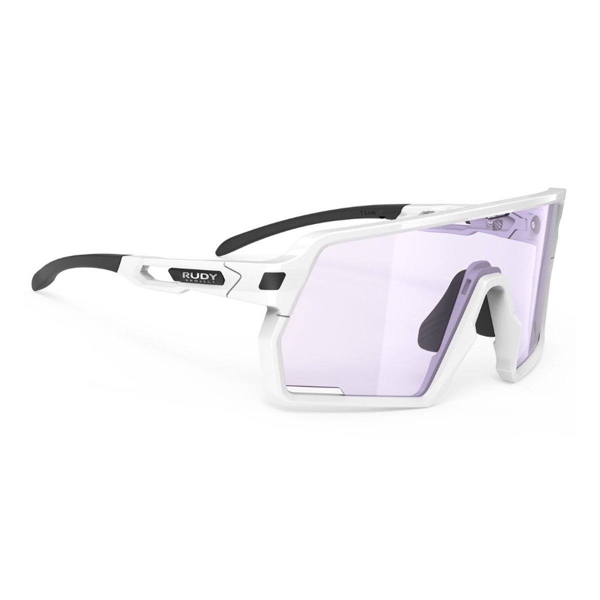 Rudy Project Kelion White Gloss Impactx™ Photochromic 2 Laser Purple Brille