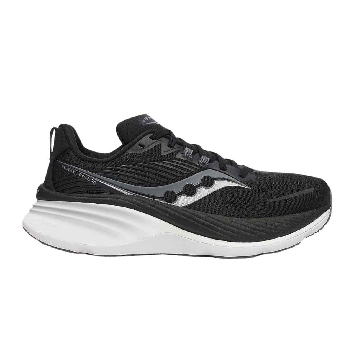 Schuhe Saucony Hurricane 24 Schwarz Weiß, Größe 41 - EUR