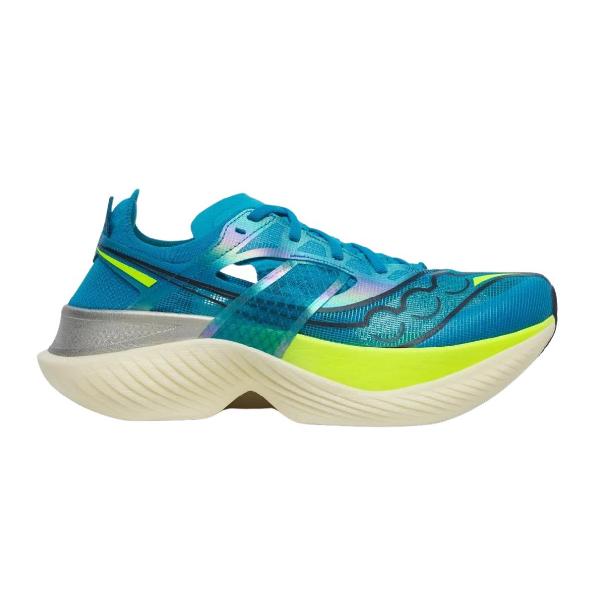Saucony Endorphin Elite Blau Grün  Schuhe, Größe 40,5 - EUR