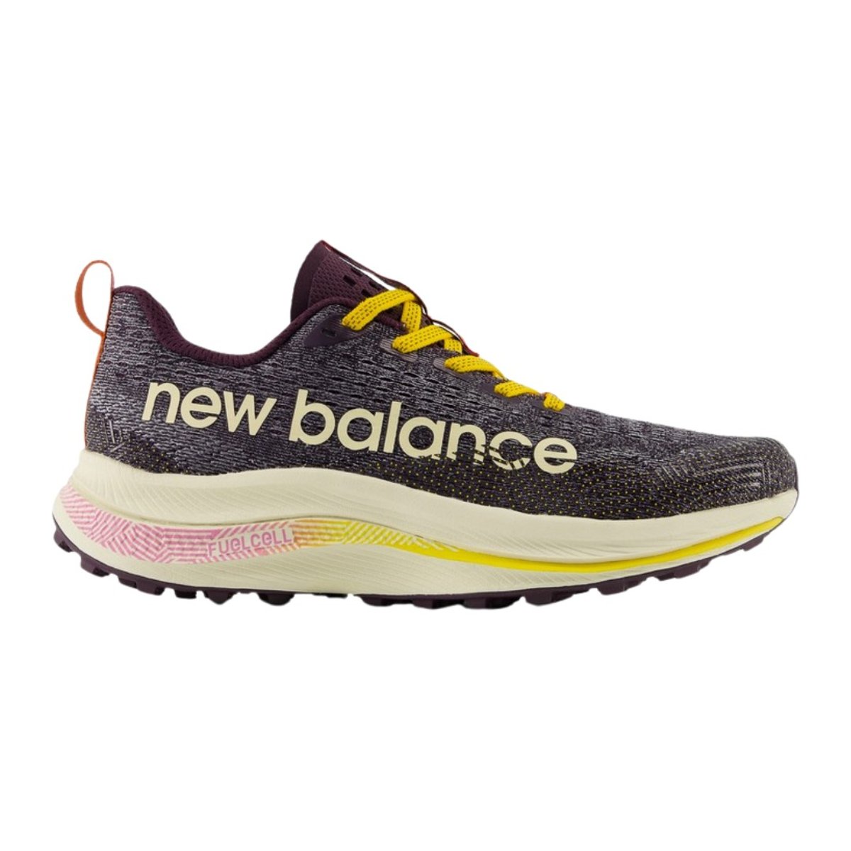 New Balance FuelCell SuperComp Trail v1 Grau Gelb Damenschuhe, Größe 37,5 - EUR