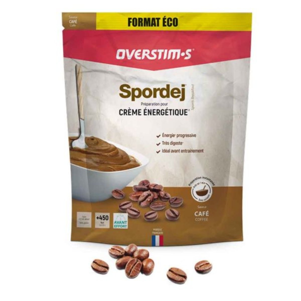 Overstims Spordej Kaffee-Energiecreme 1,5 kg