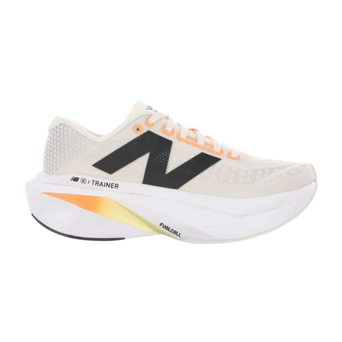 New Balance FuelCell SuperComp Trainer v3 Weiß Beige SS25 Damenschuhe, Größe 40,5 - EUR