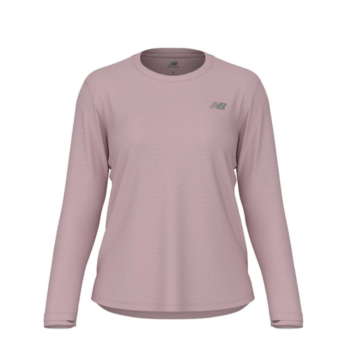 New Balance Athletics Langarmshirt Rosa Damen, Größe S