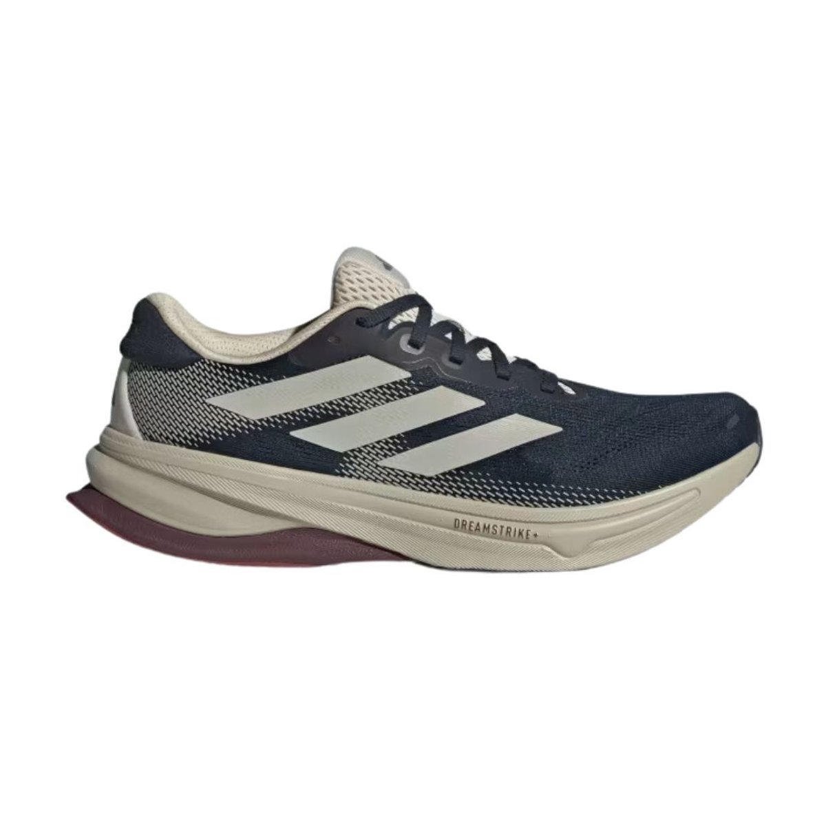 Adidas Supernova Solution 2.0 Schuhe Schwarz Beige SS25, Größe UK 11.5