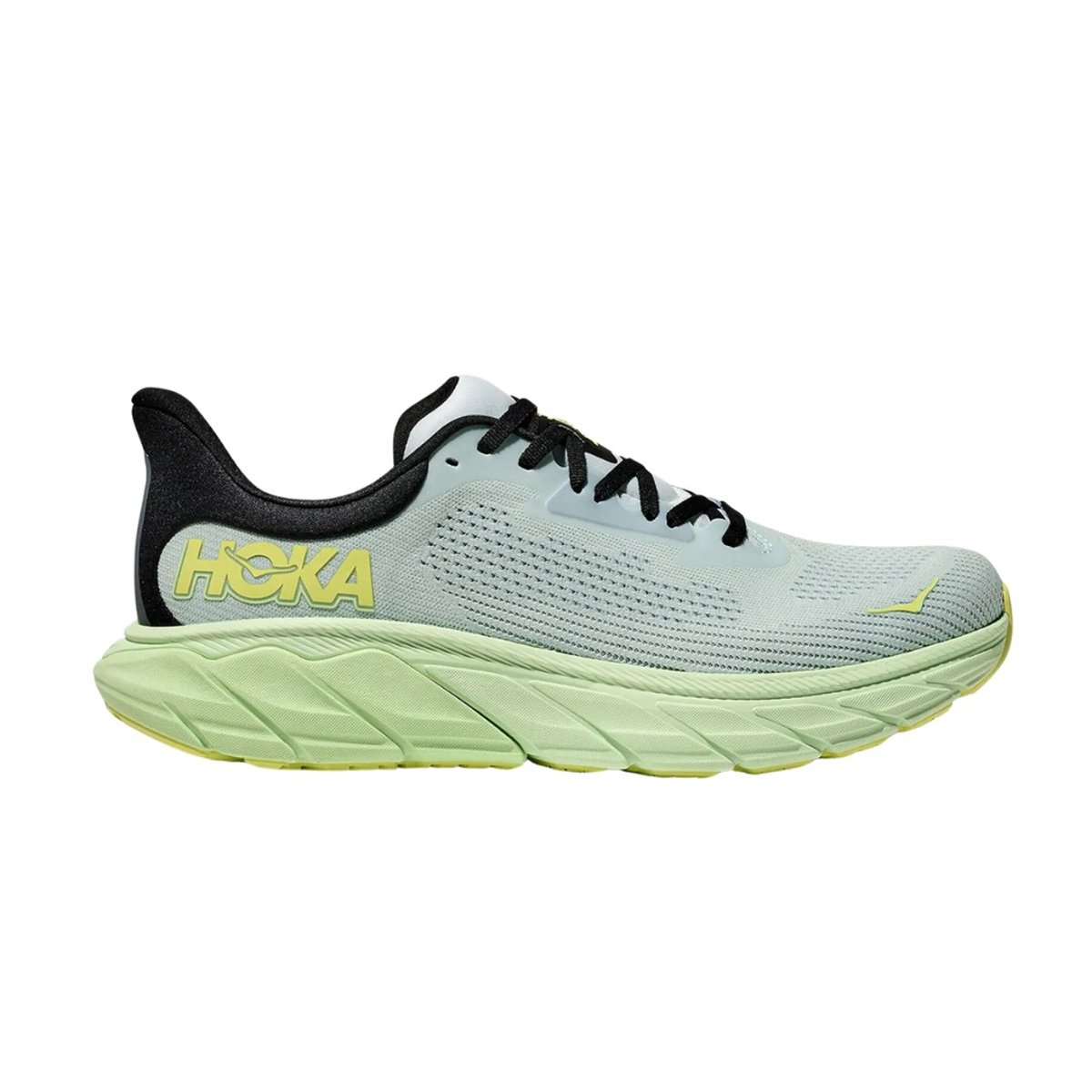 Hoka Arahi 7 Schuhe Blau Grün SS25, Größe EU 46