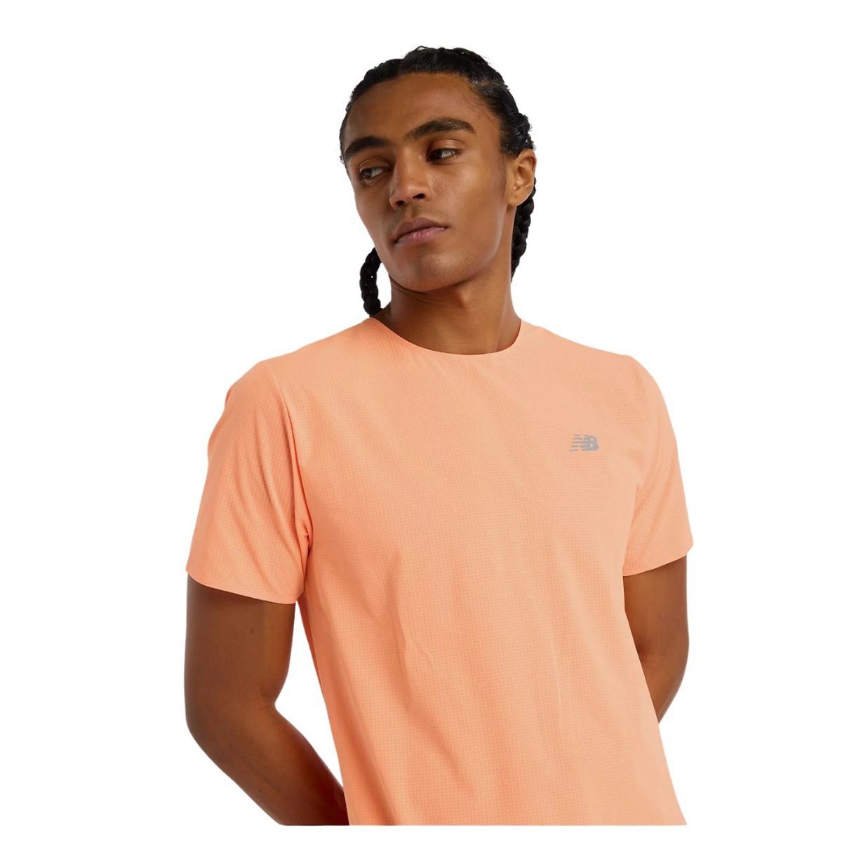 New Balance Race Day Ultra Light Orange Shirt, Größe M