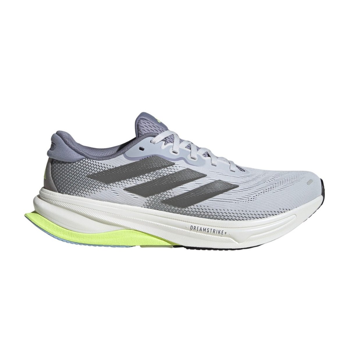 Adidas Supernova Solution 2.0 Schuhe Grau Grün SS25, Größe UK 11.5