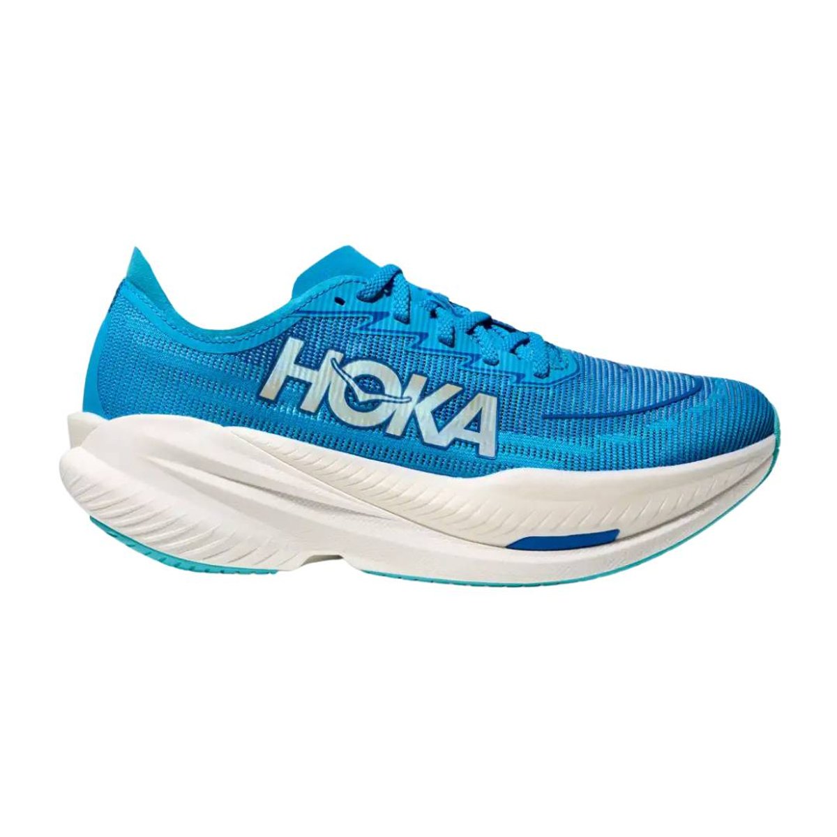 Hoka Mach X 2 Schuhe Blau Weiß SS25, Größe EU 42