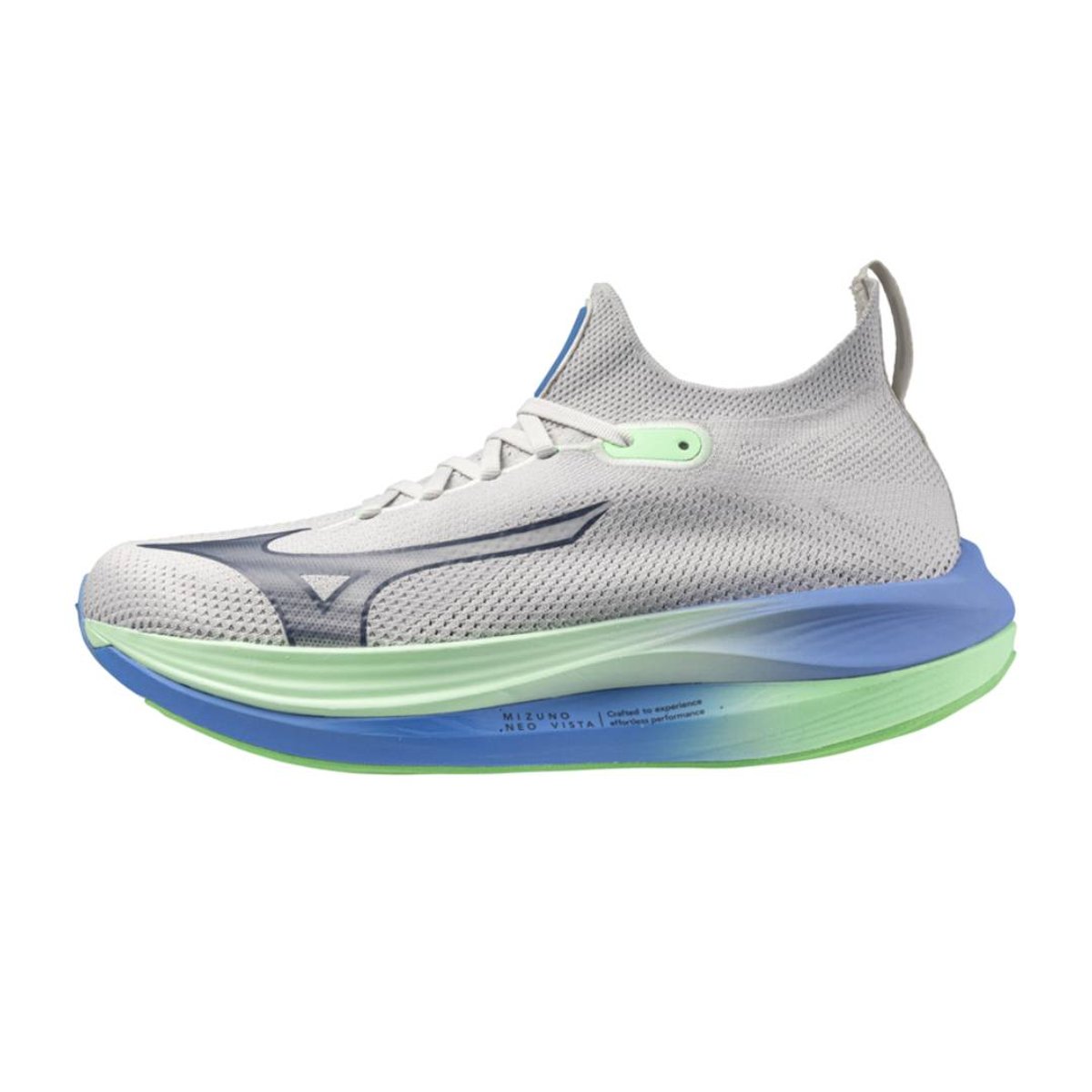 Mizuno Neo Vista Schuhe Grau Grün SS25, Größe 40 - EUR