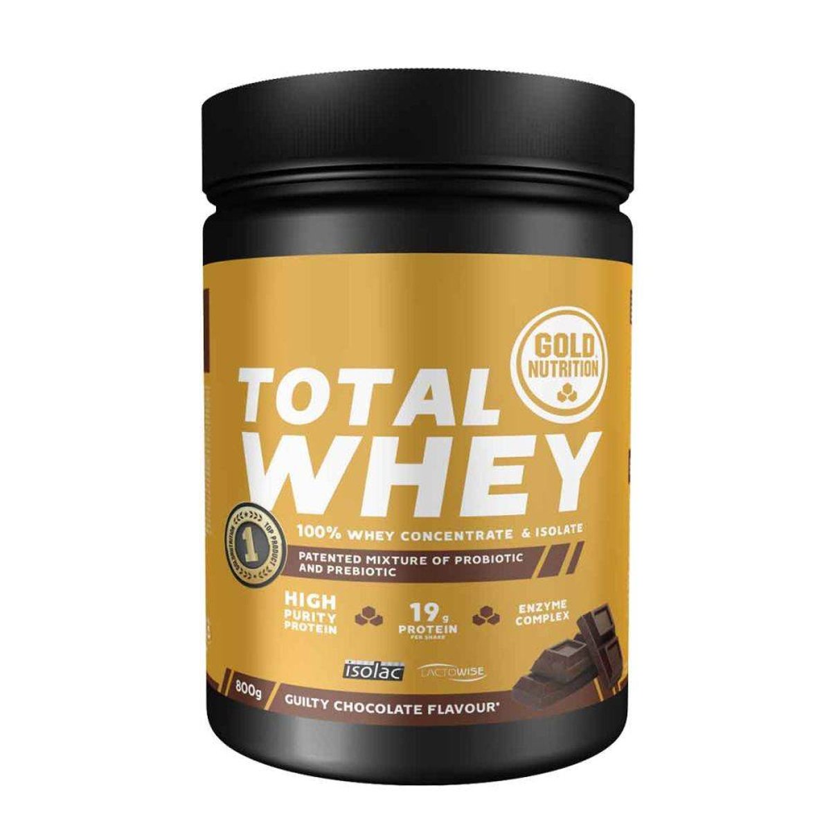 GoldNutrition Total Whey Protein Schokolade 800g