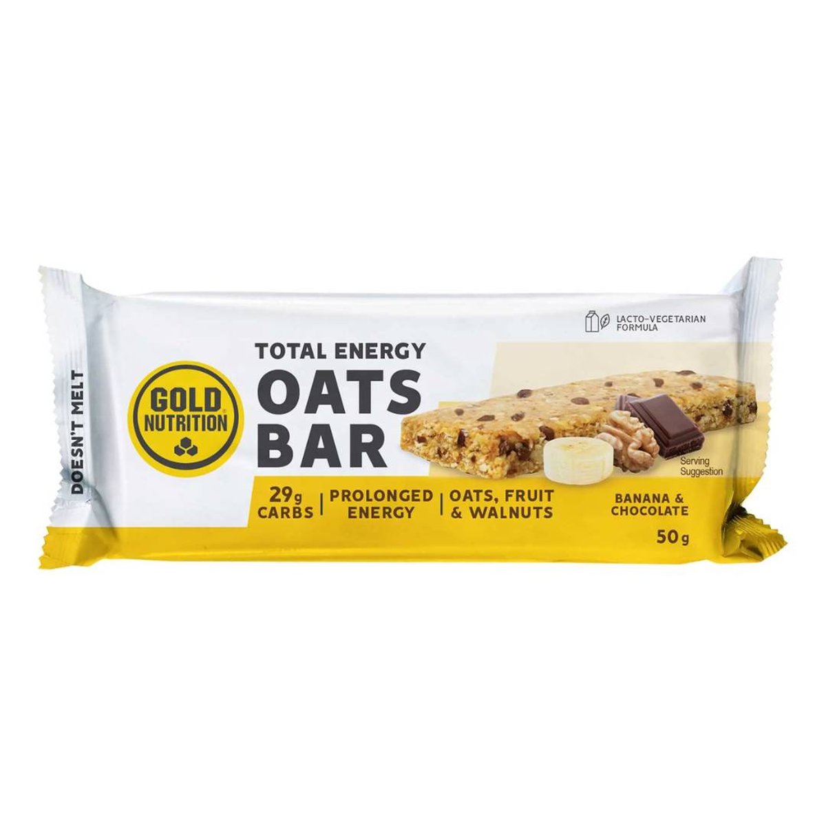 Energieriegel GoldNutrition Total Energy Oats Banane und Schokolade 50g