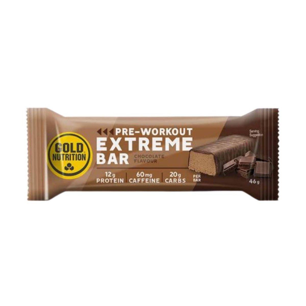 GoldNutrition Extreme Bar Energieriegel Schokolade 46g