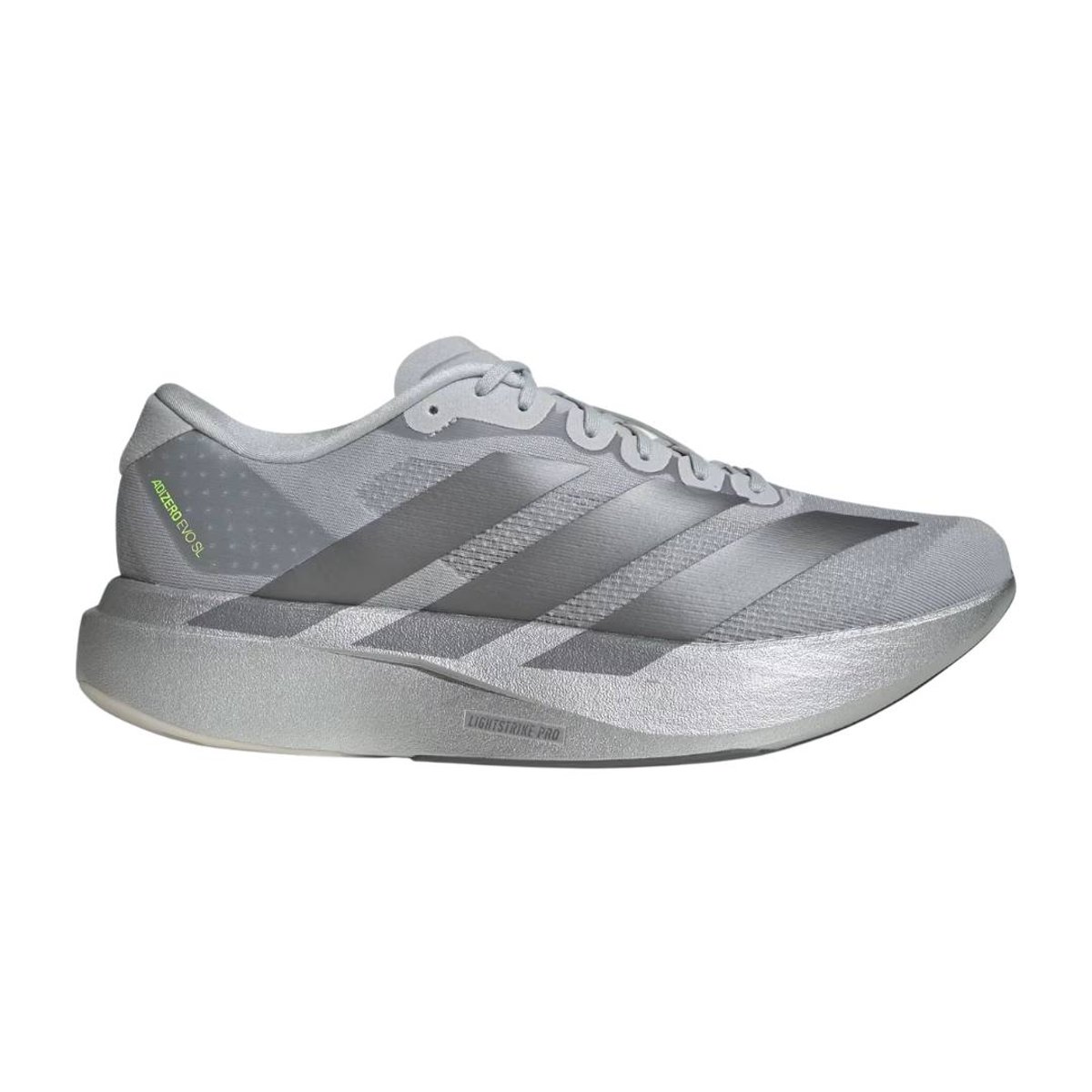 Adidas Adizero Evo SL Schuhe Silber Grau AW25, Größe UK 8.5