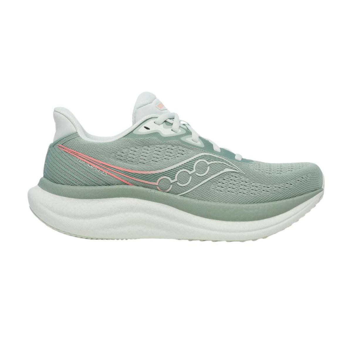 Saucony Triumph 23 Schuhe Grün Grau AW25 Damen, Größe 37,5 - EUR