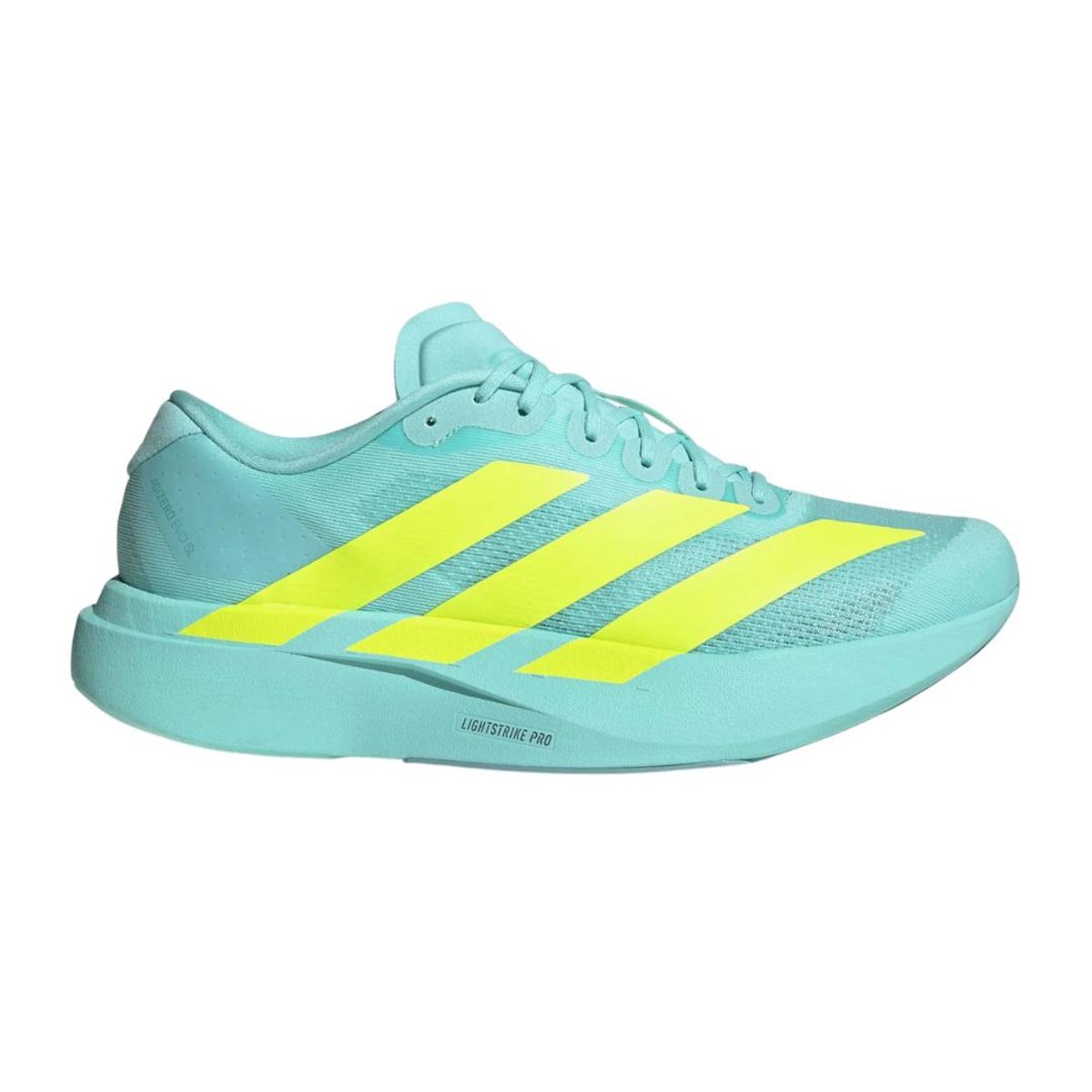 Adidas Adizero Evo SL Schuhe Blau Gelb AW25, Größe UK 7.5