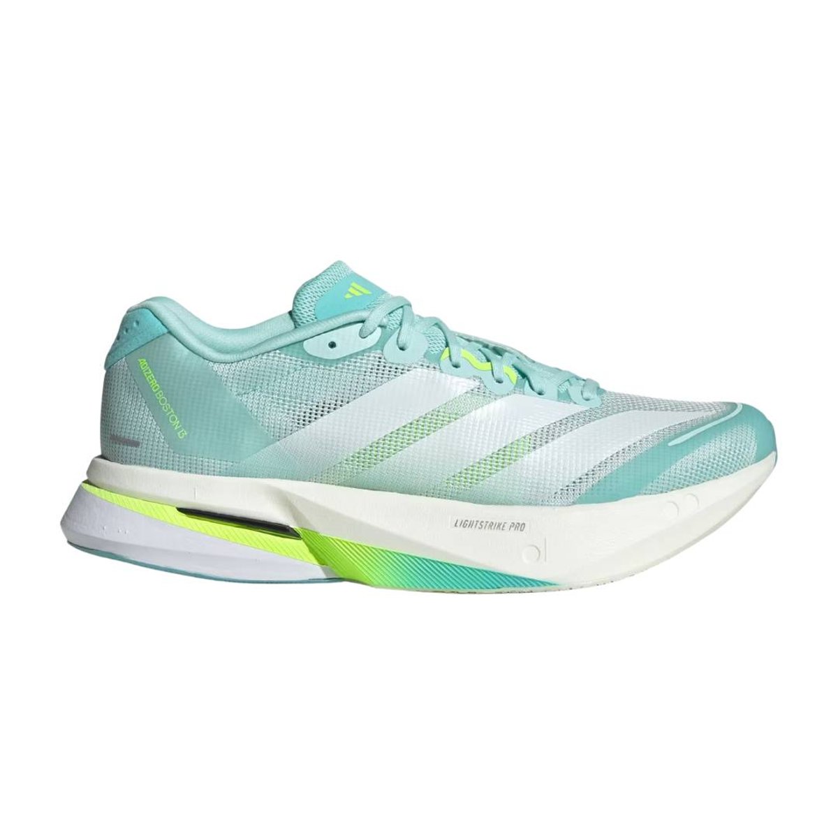 Schuhe Adidas Adizero Boston 13 Blau Weiß Grün AW25 Damen, Größe UK 5