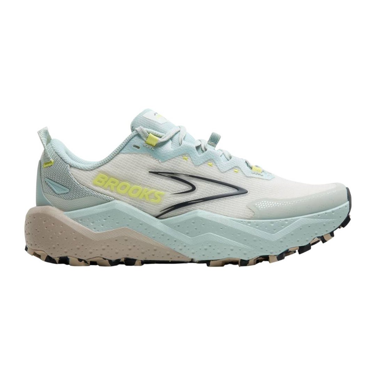 Brooks Caldera 8 Schuhe Beige Blau AW25 Damen, Größe 40,5 - EUR