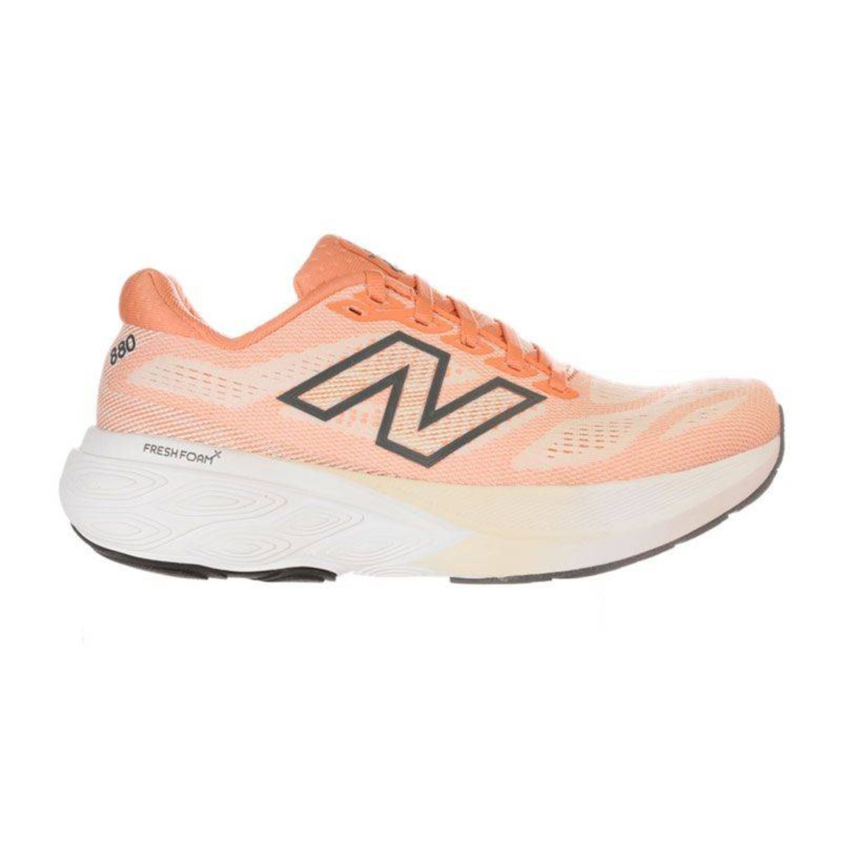 New Balance Fresh Foam X 880 v15 Schuhe Orange Weiß AW25 Damen, Größe 37,5 - EUR